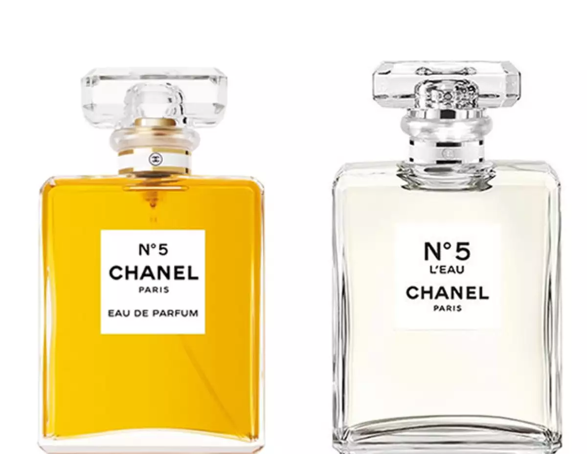 Chanel Nº5 y Chanel L´eau Nº5