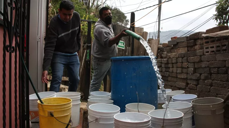 Reducción de agua en el sistema Cutzamala
