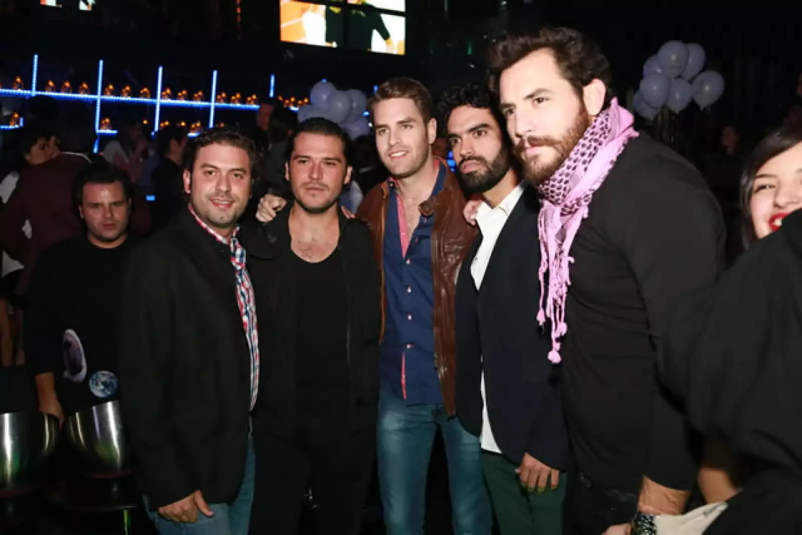 Alex Fernández,Rodrigo Camarena,Mauricio Martínez,Diego González y Ernesto Urrea
