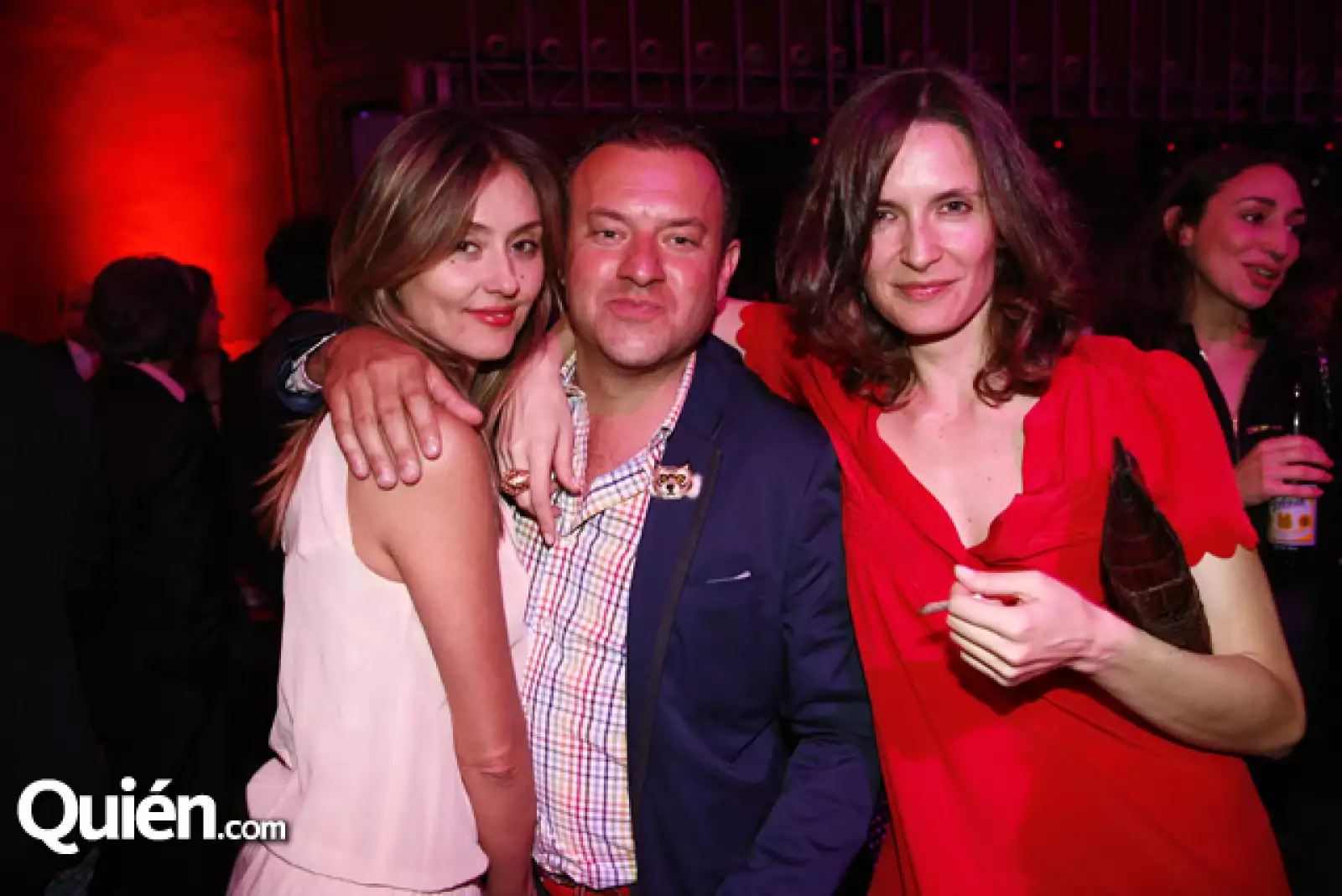 Melissa Von, Alexandre Lemaire y Paola Ospina