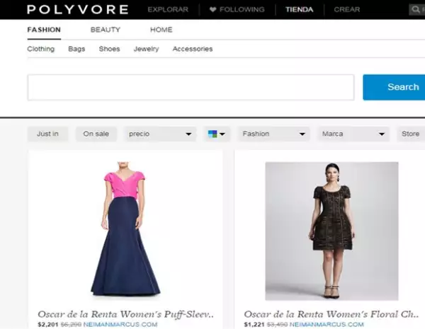 Este es el precio del vestido que portó la primera dama de México, según el sitio de moda Polyvore.