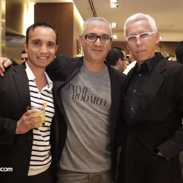 José Antonio Montes de Oca, Marco Corral y Raúl Ibáñez