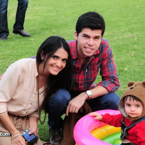 Rody Gómeza, Paula Infante y Andrés Gómez