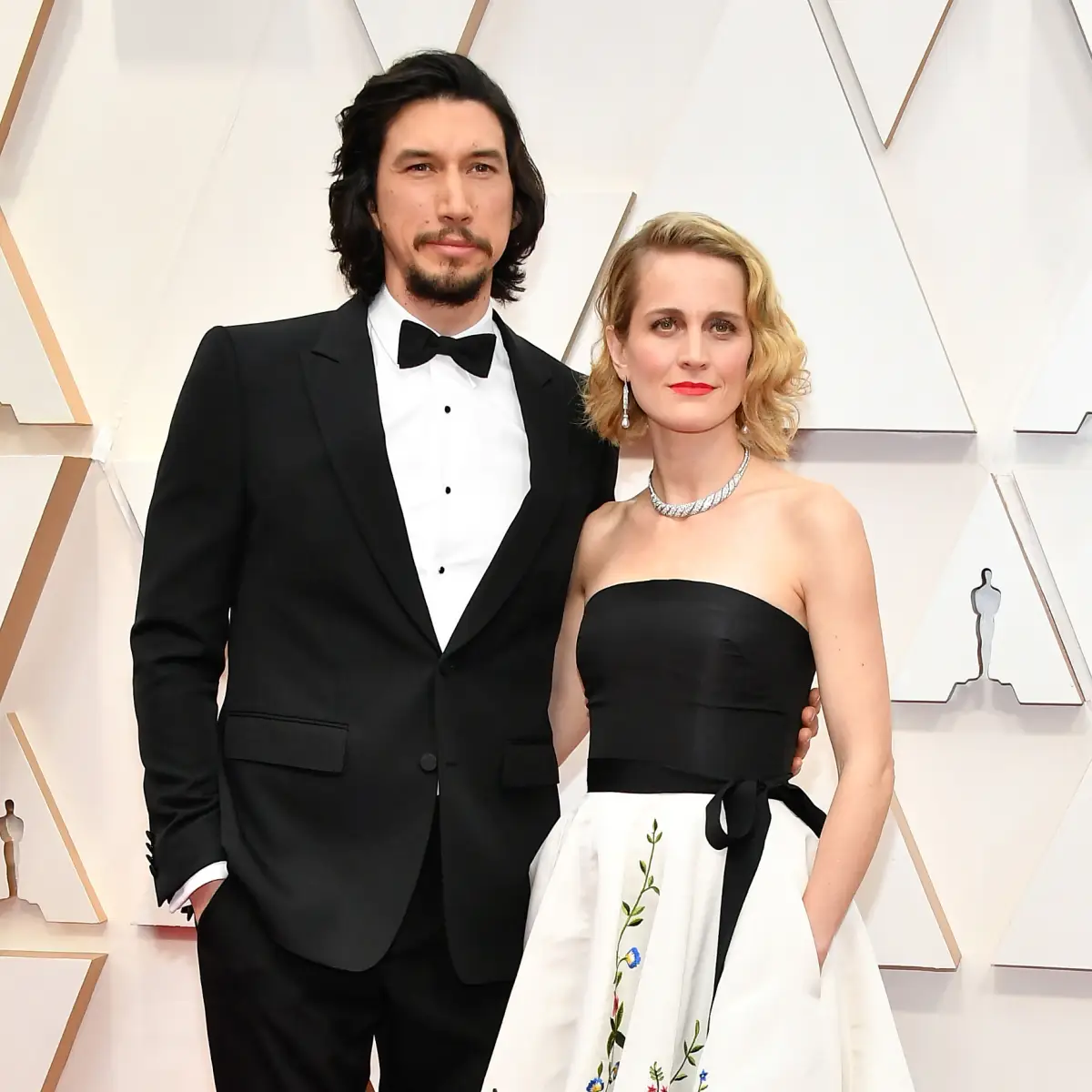 Adam Driver y Joanne Tucker 