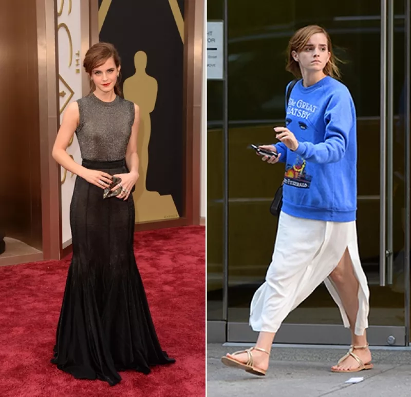 Es indiscutible que Emma Watson se ha convertido en uno de los iconos de moda más importantes en los últimos años. Sin embargo, también se da el lujo de lucir effortless.