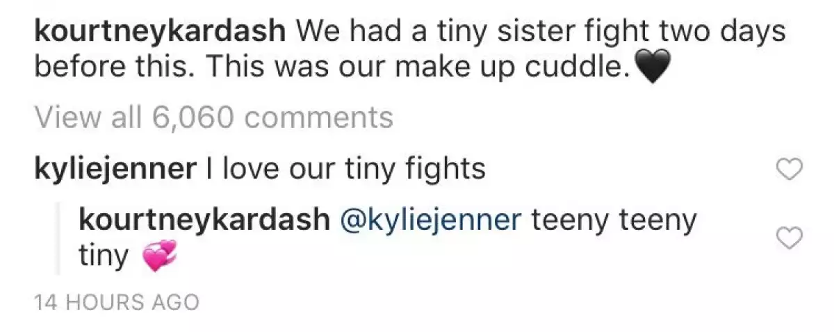 Mensaje Kyle y Kourtney