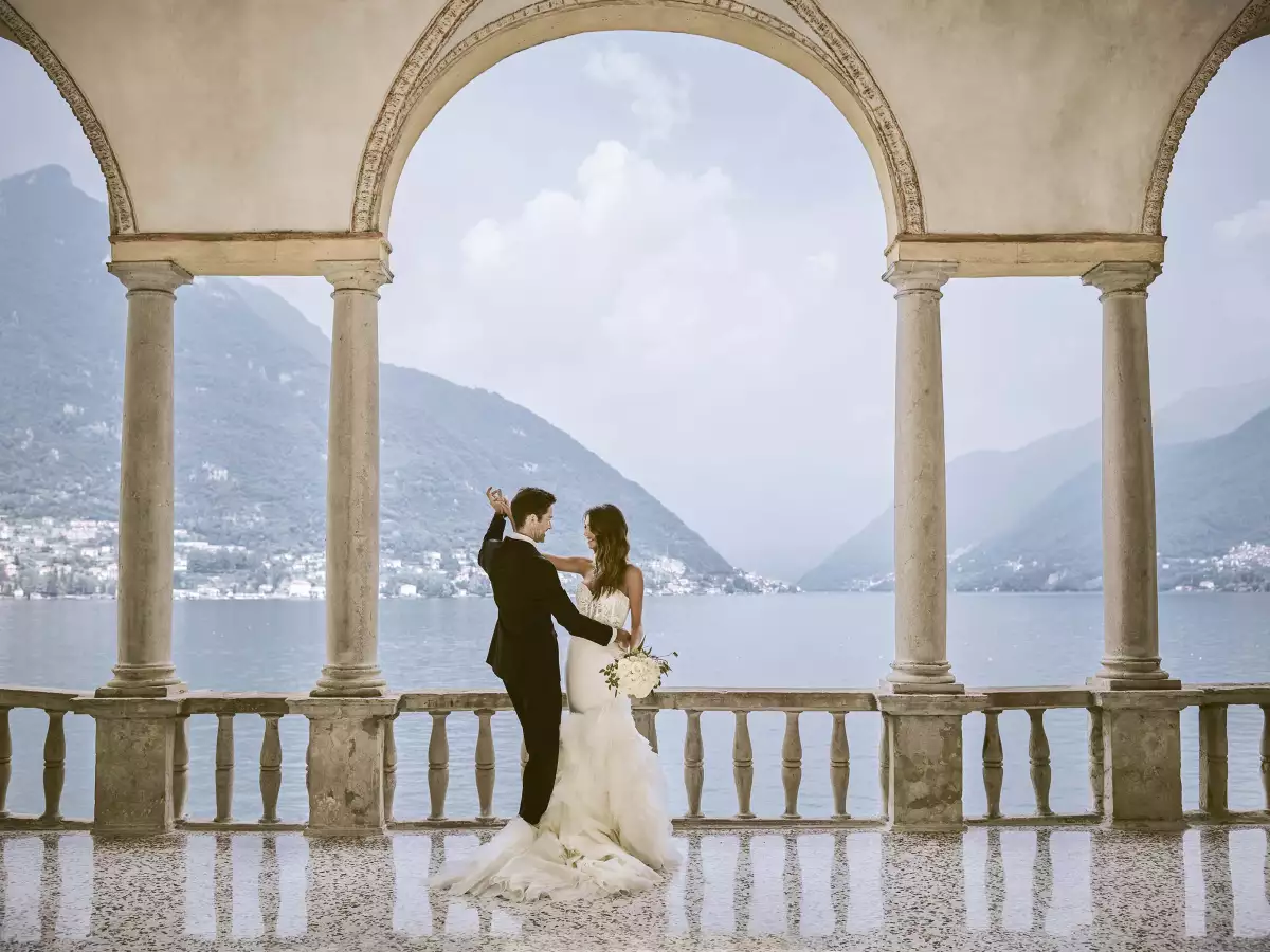 villa pliniana boda lago di como