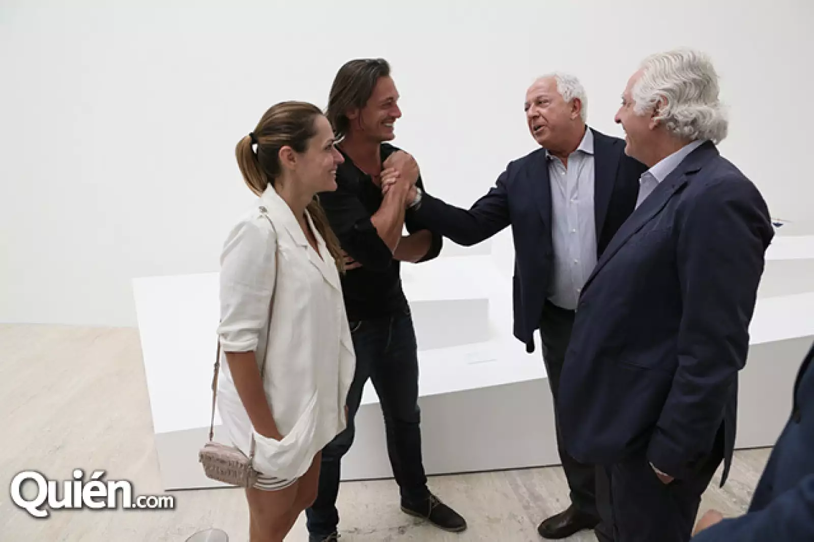 Marina Berlage, Philippe Reynaud, Maurice y Paul Marciano
