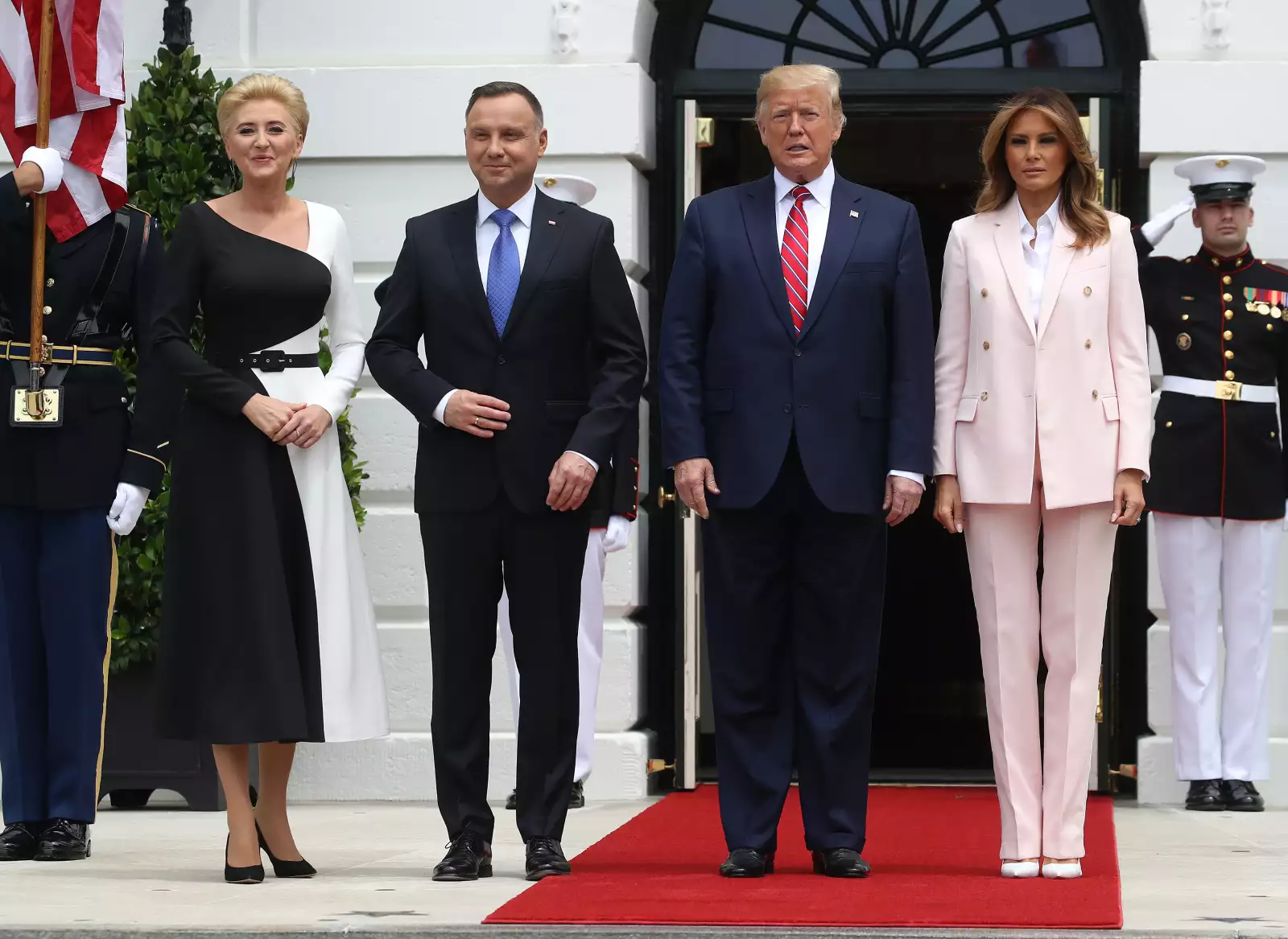 President Donald Trump Welcomes Polish President Andrzej Duda To The White House