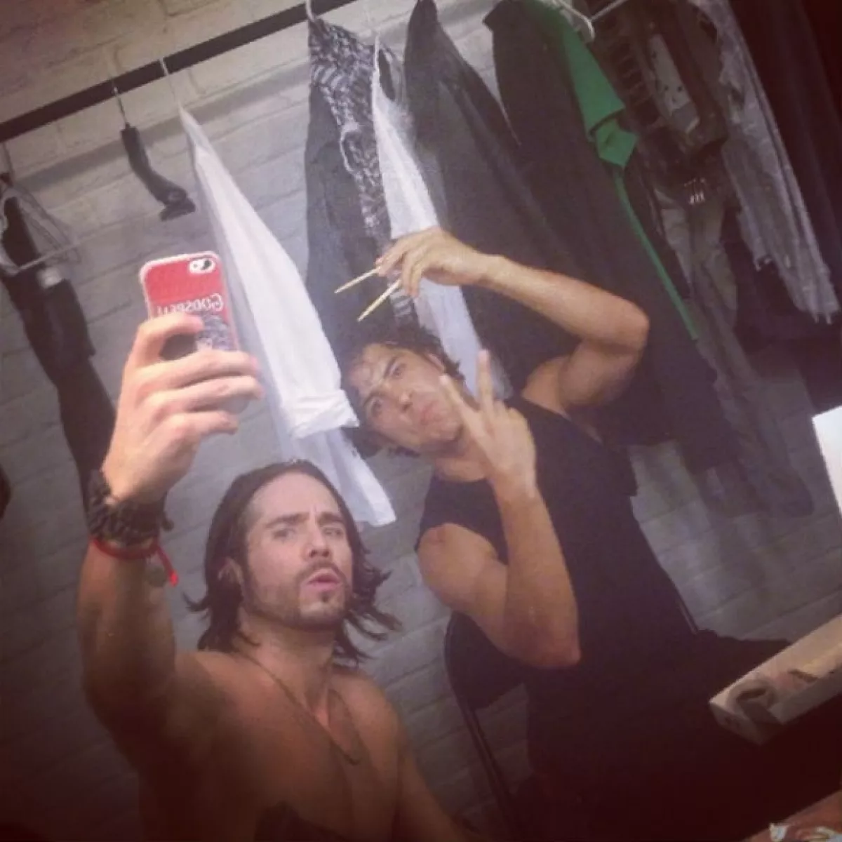Alex Sirvent y José Ron se han convertido en amigos entrañables gracias a "Godspell".