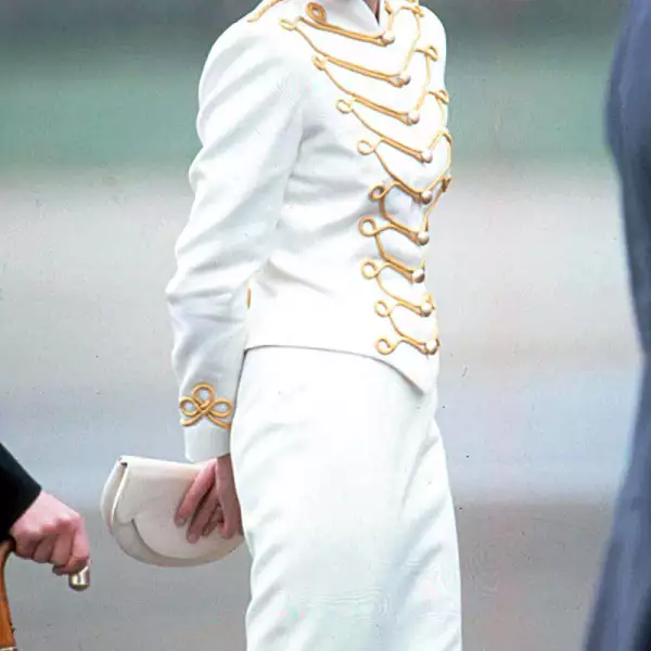 Princess Diana Looking Over Shoulder 1987