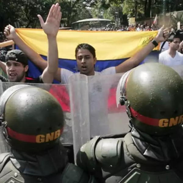 Venezuela - marcha estudiantil
