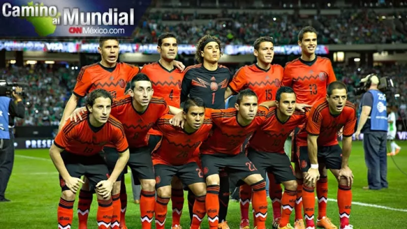 seleccion mexicana uniforme rojo