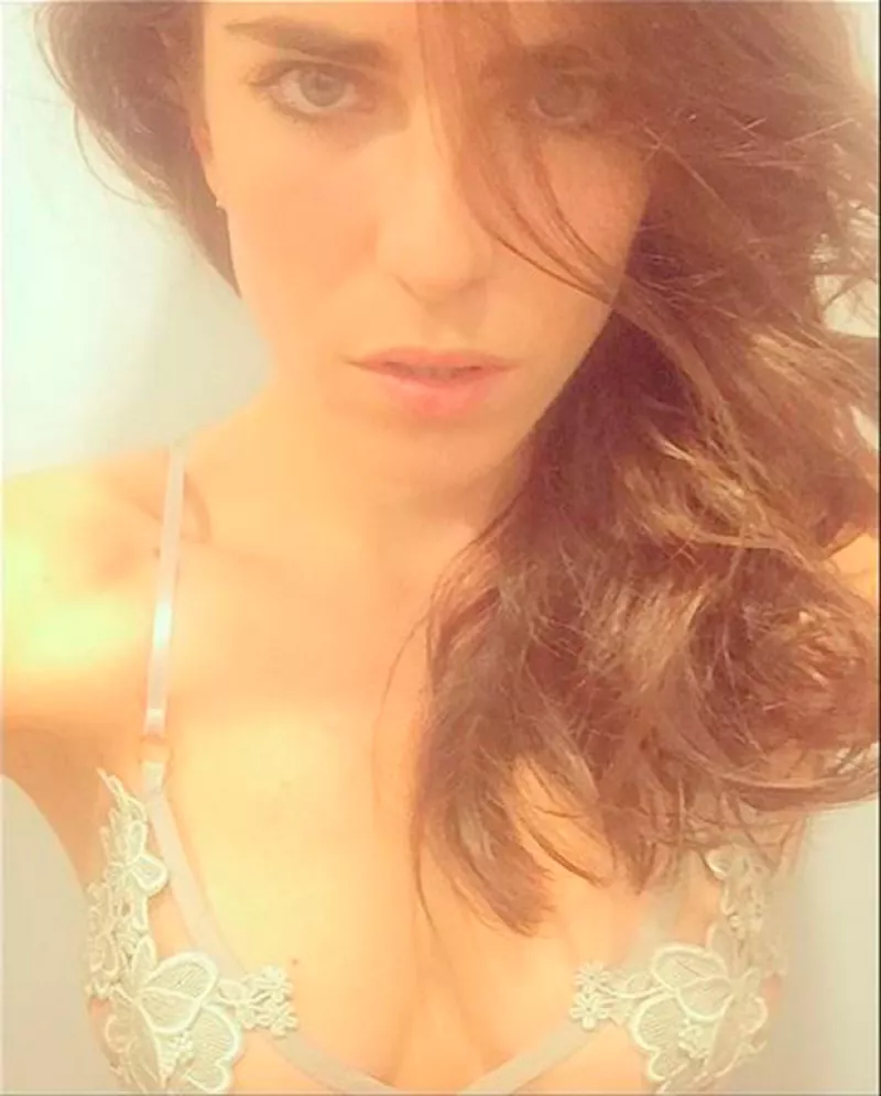 La actriz, que ha declarado que cuida su imagen y evita posar en lencería, publicó una foto en Instagram en la que luce muy sensual. ¿La viste?