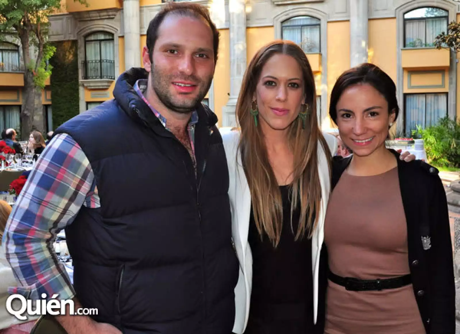 Jose Kuri,Carolina Gonzalez y Jimena Antunes