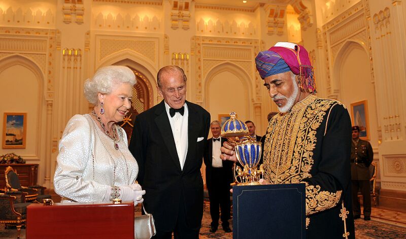 Reina Isabel II y el duque de Edimburgo