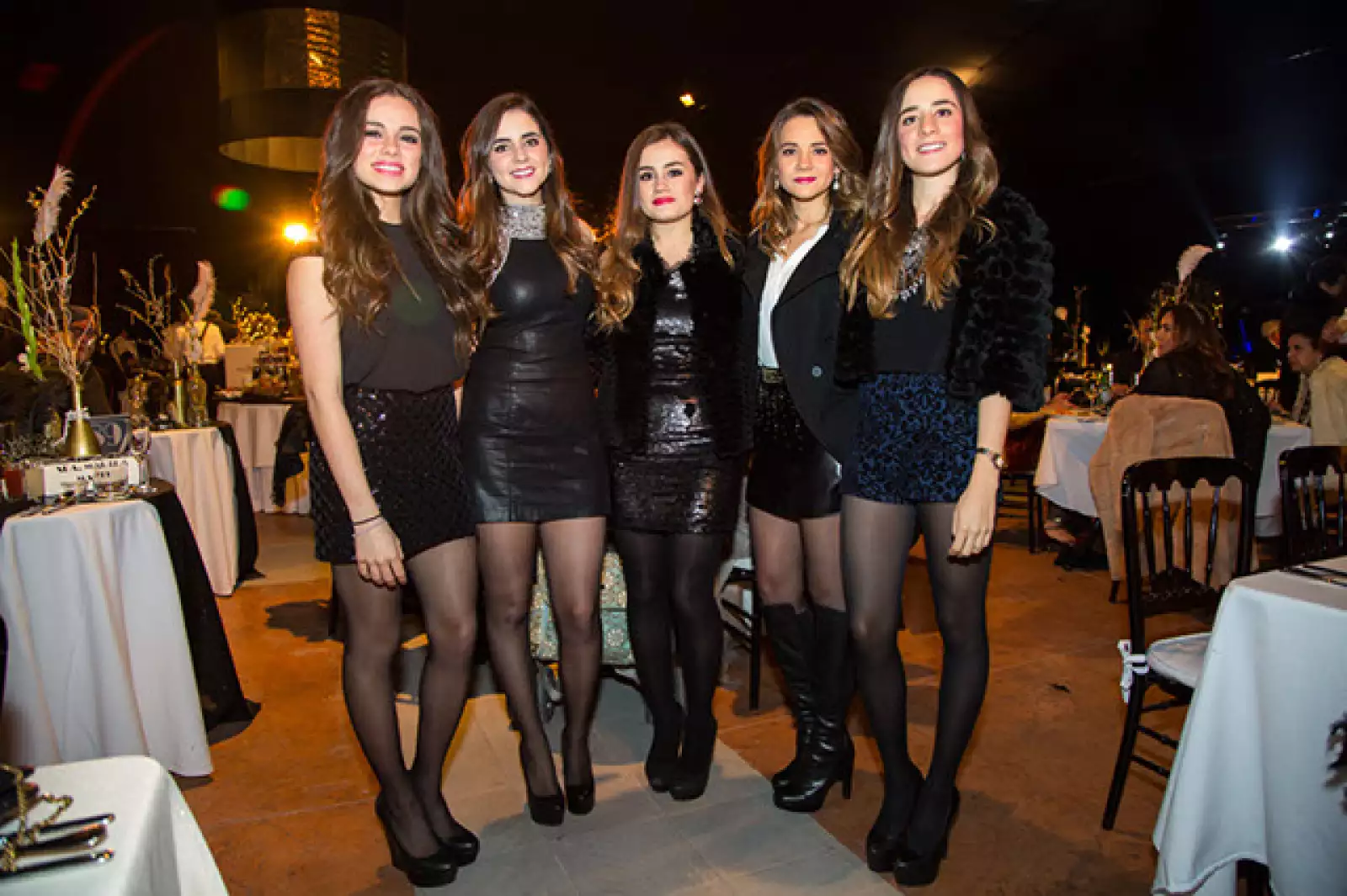 Bárbara,Rebeca,Mariana,Ana Magüe y Patricia Assad