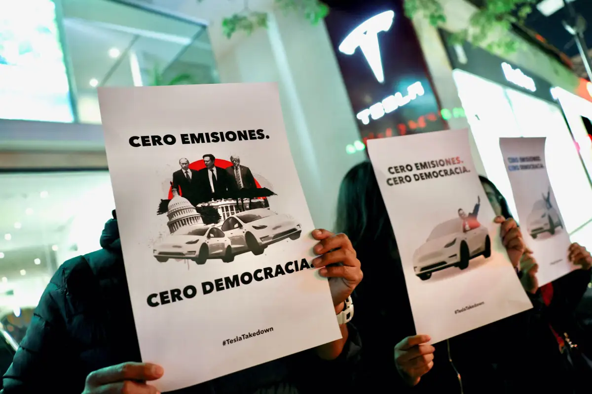Los boicots a Tesla llegan a México mientras Musk busca reducir su exposición