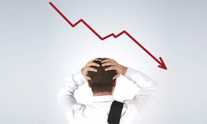 La tendencia a la baja de la BMV a partir de febrero 2013 provocó que los empresarios fueran más cautelosos con las actividades de sus firmas. (Foto: Getty Images)