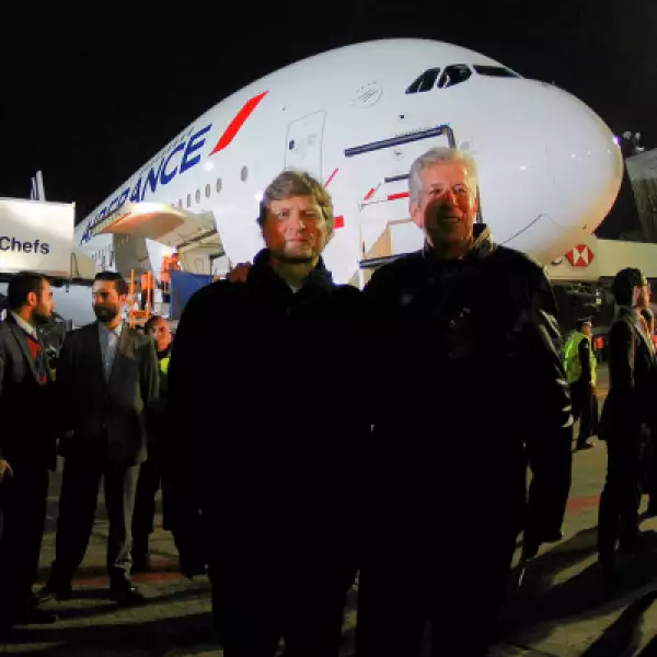 Gerardo Ruiz Esparza dijo que con este vuelo inicia una nueva etapa en la relación México-Francia.