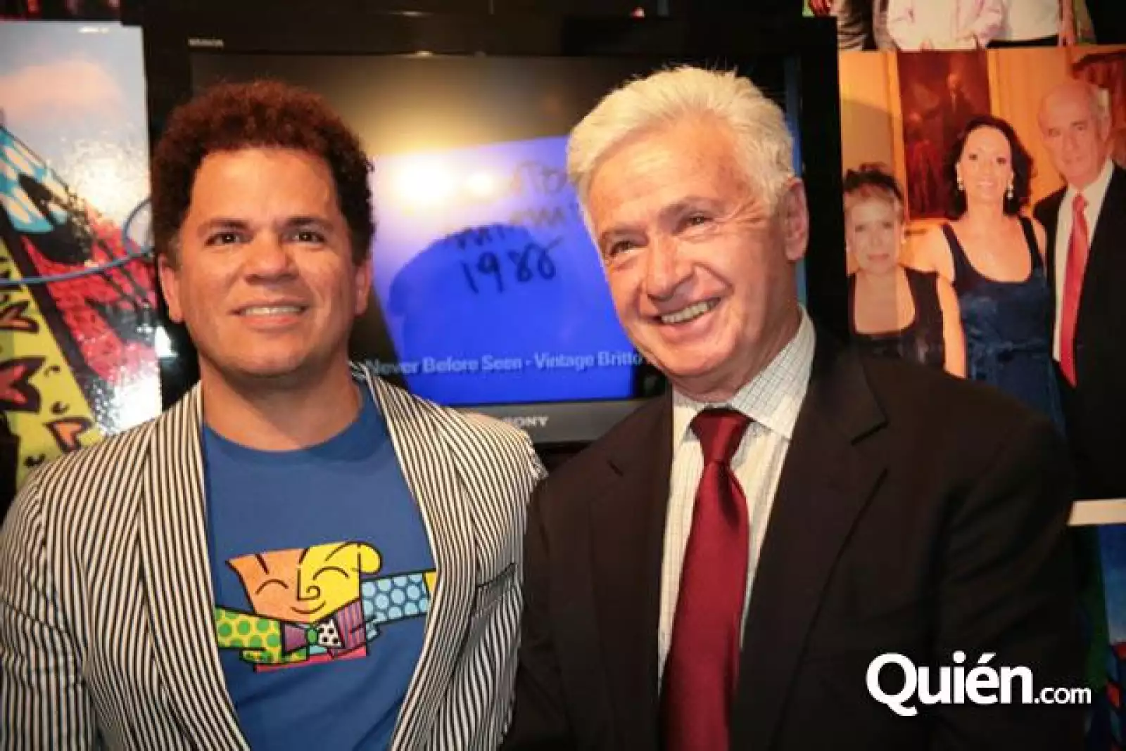 Inaguración exposicion Romero Britto