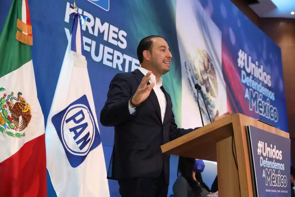 Marko Cortés, dirigente nacional del PAN