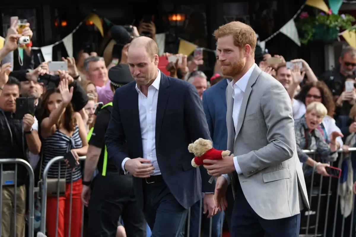Príncipe William y el príncipe Harry