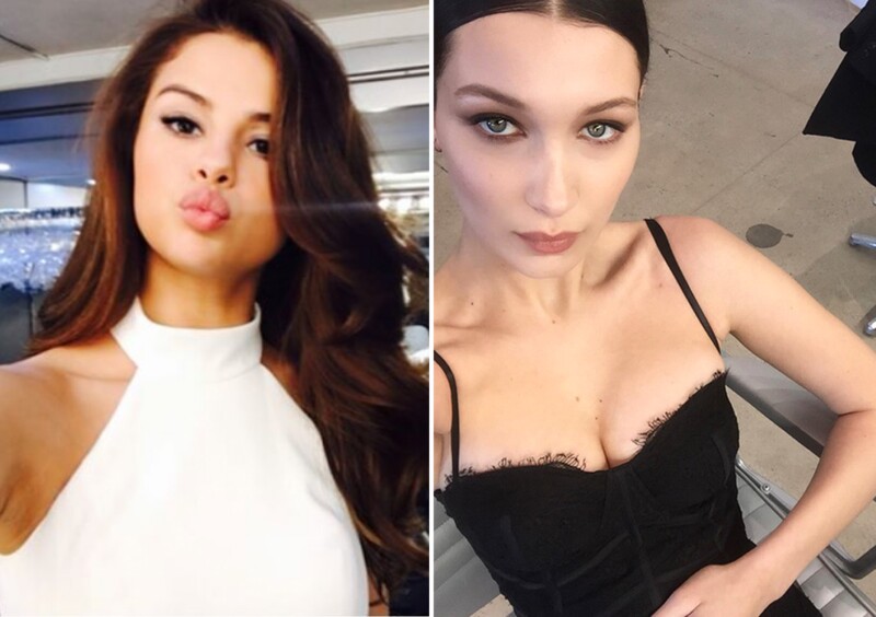 Selena Gomez, Bella Hadid