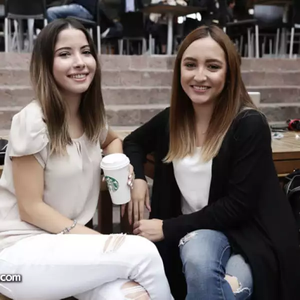 Gabriela Suárez y Valeria Leyva