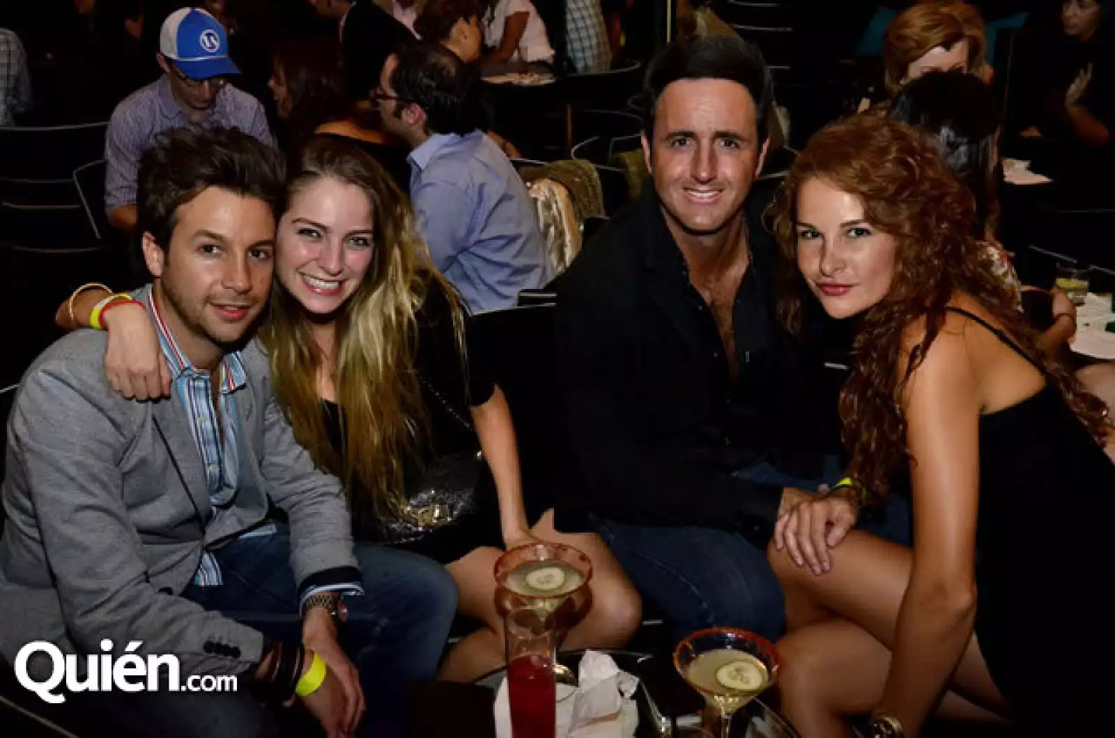 Juan de Villafranca, Aliza Gorodovsky, Beto Moheno y Caro Serros