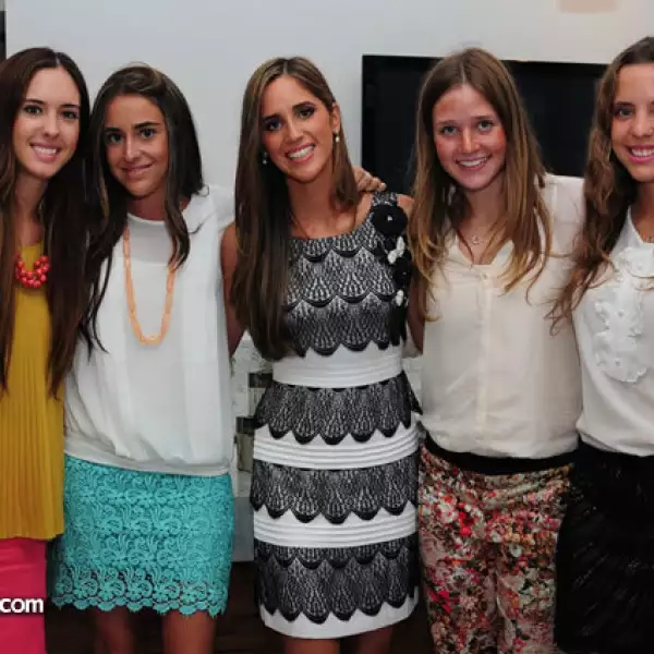 Viviana Sánchez, Marifer Rodríguez, Mónica Parra, Nuria Bernat y Gaby Martínez Gallardo