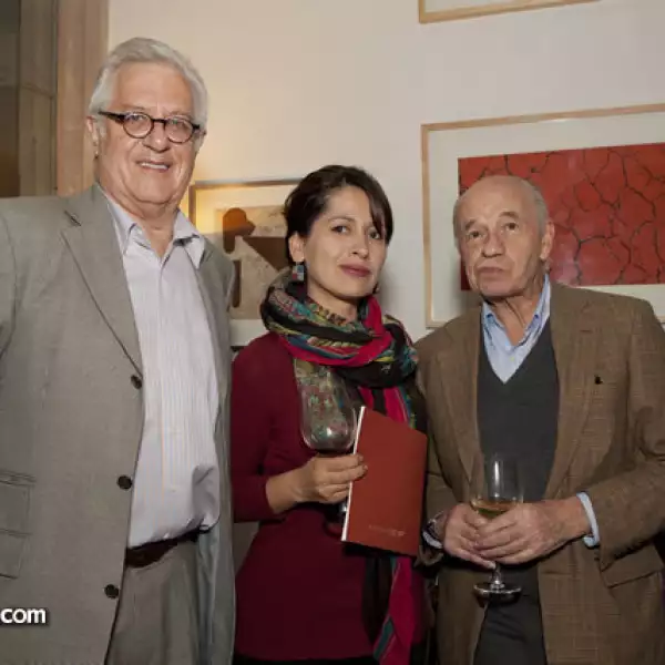 Diego Matthai, Ivonne Kennedy y José Luis Cuevas