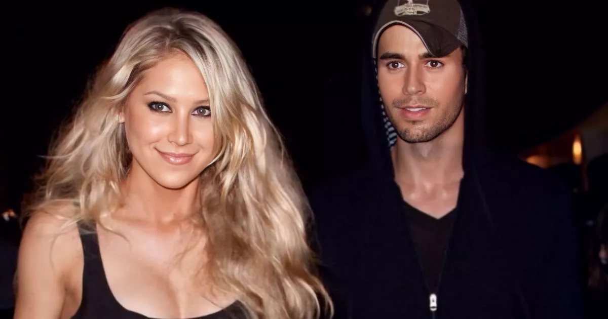 Enrique Iglesias y Anna Kournikova
