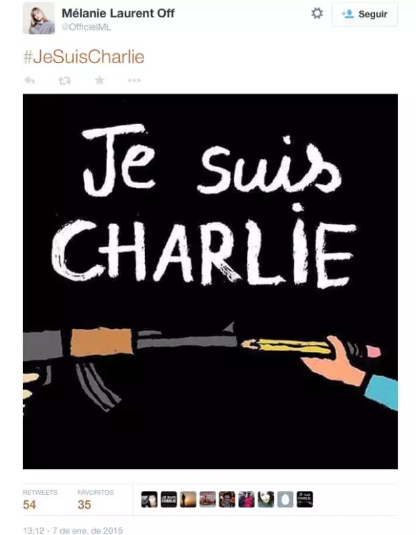 Además de publicar en Twitter participaron en el video en pro del hashtag