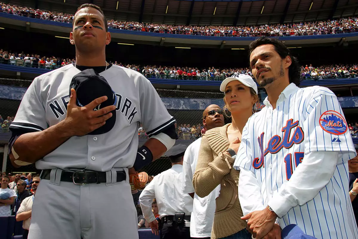 A-Rod, J.Lo y Marc Anthony