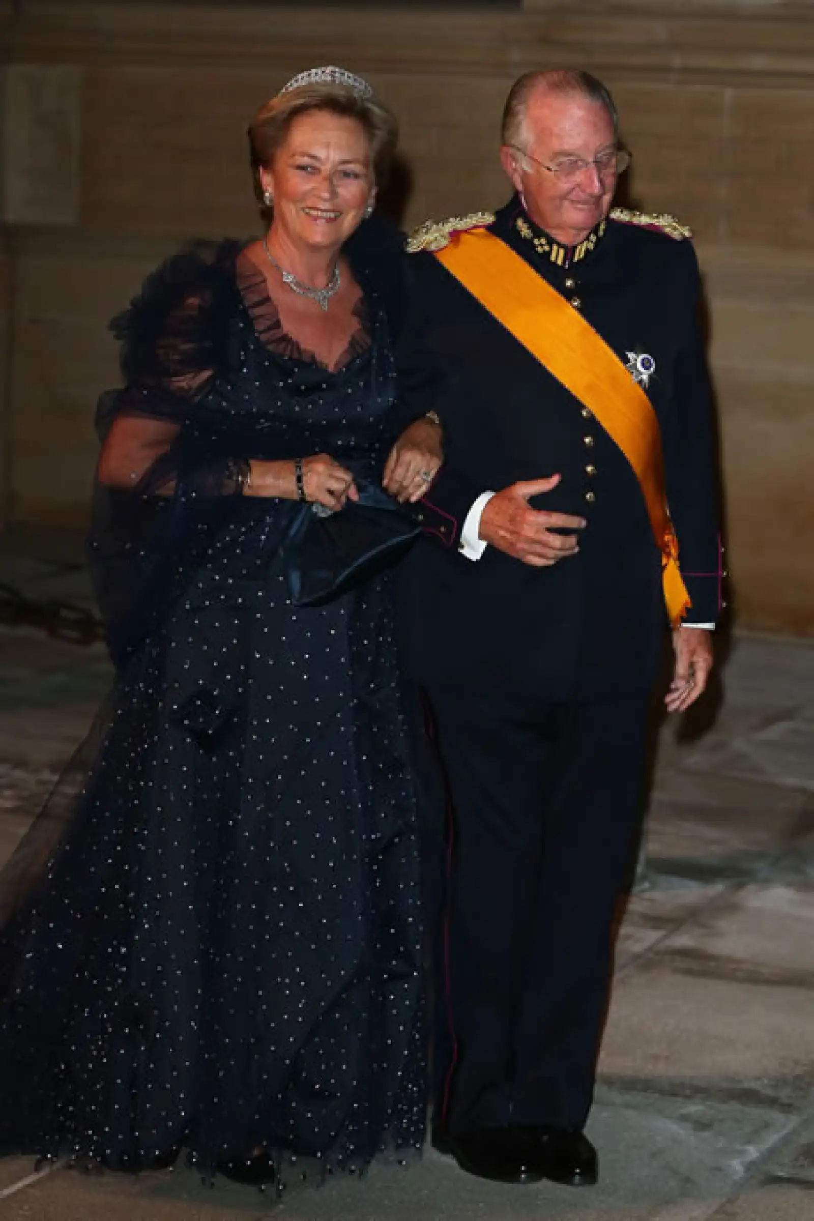 Reina Paola de Bélgica y el rey Alberto II de Bélgica.