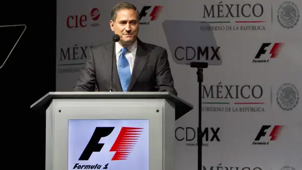 Miguel Ángel Mancera, jefe de gobierno del Distrito Federal, Claudia Ruiz Massiu, titular de la Secretaria de Turismo y Alejandro Soberón Curi, presidente de Corporación Interamericana de Entretenimiento (CIE), dieron a conocer el retorno de  la Fórmula Uno en el Autódromo Hermanos Rodríguez a partir de 2015.