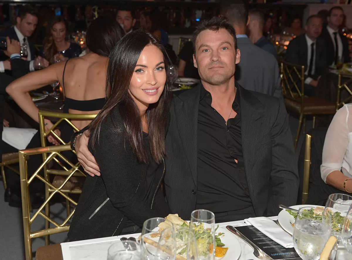 Megan Fox y Brian Austin.
