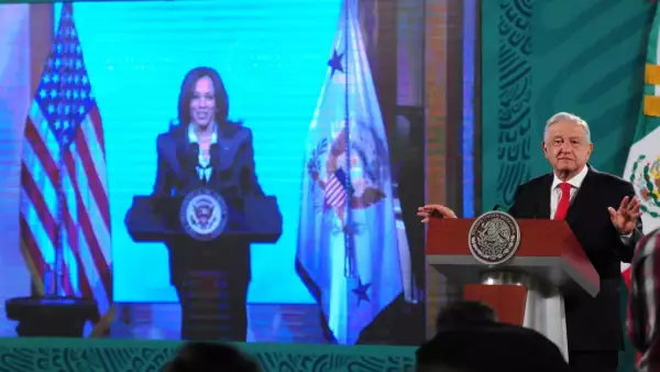 AMLO y Kamala