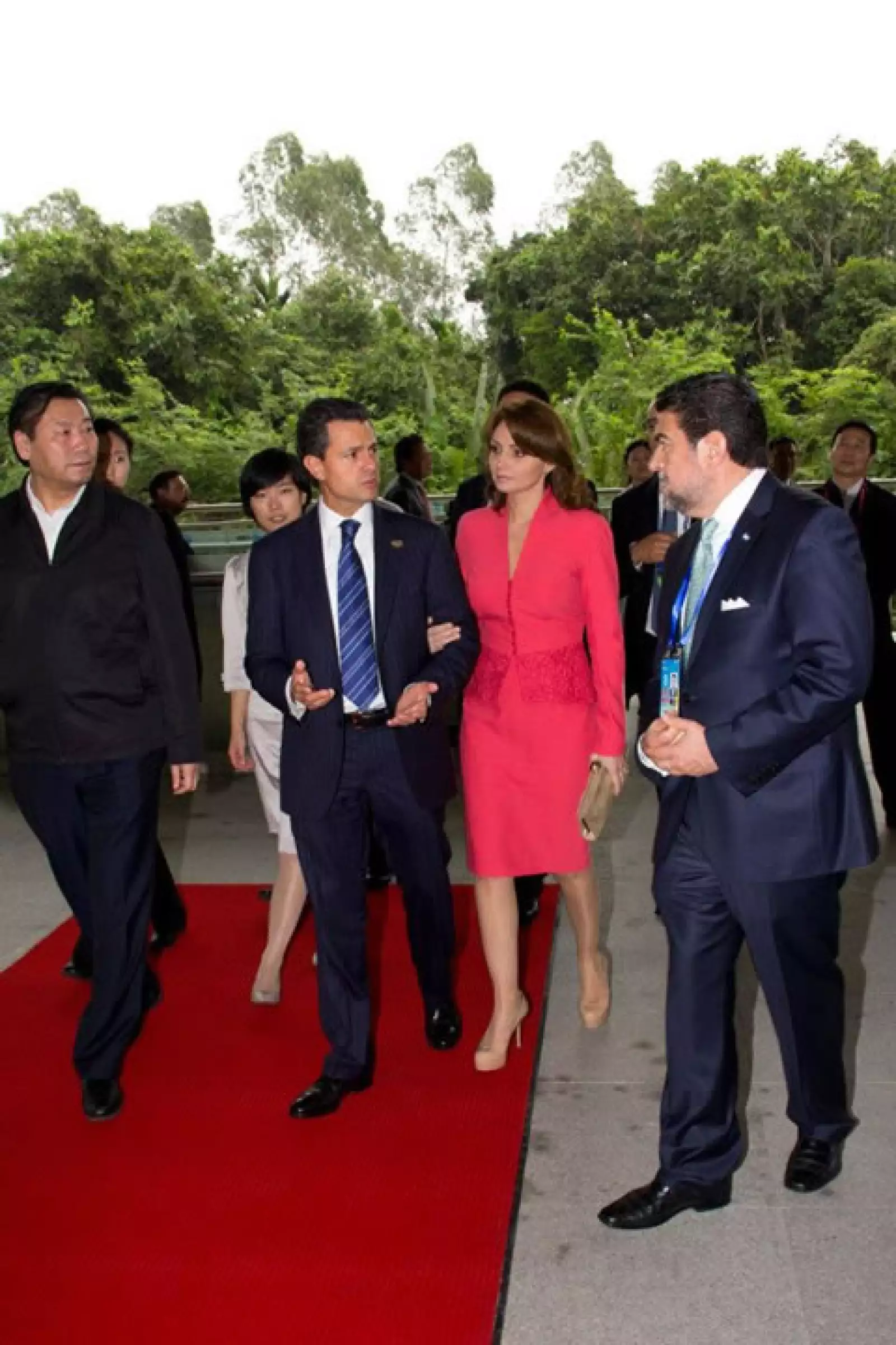 Angélica Rivera y Enrique Peña Nieto.