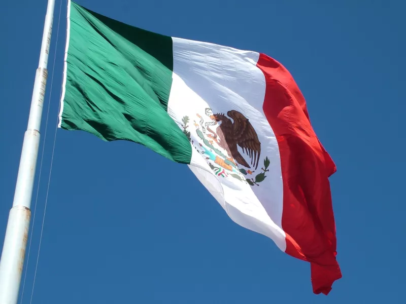 bandera de mexico 