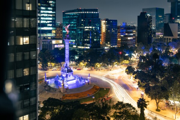 Mexico City Skyline