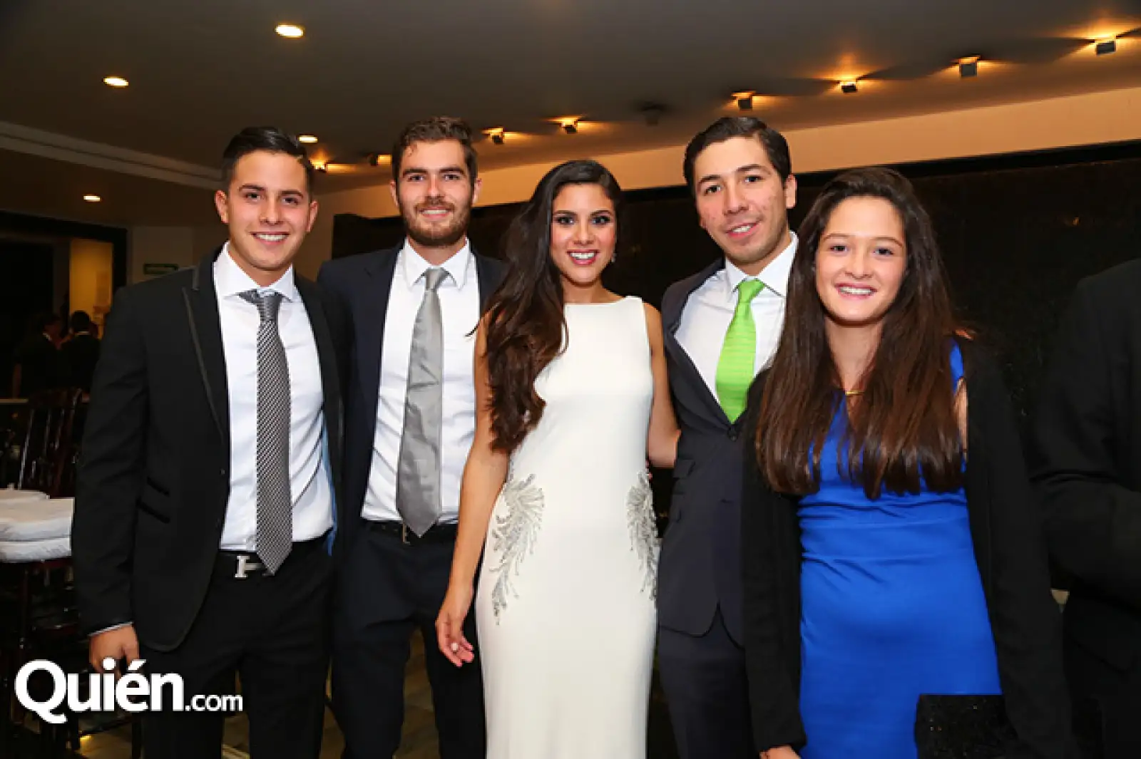 Moisés Sánchez,Ricardo Fernández,Lulu Aguirre,Maximiliano Vidargas y Paula Aguirre