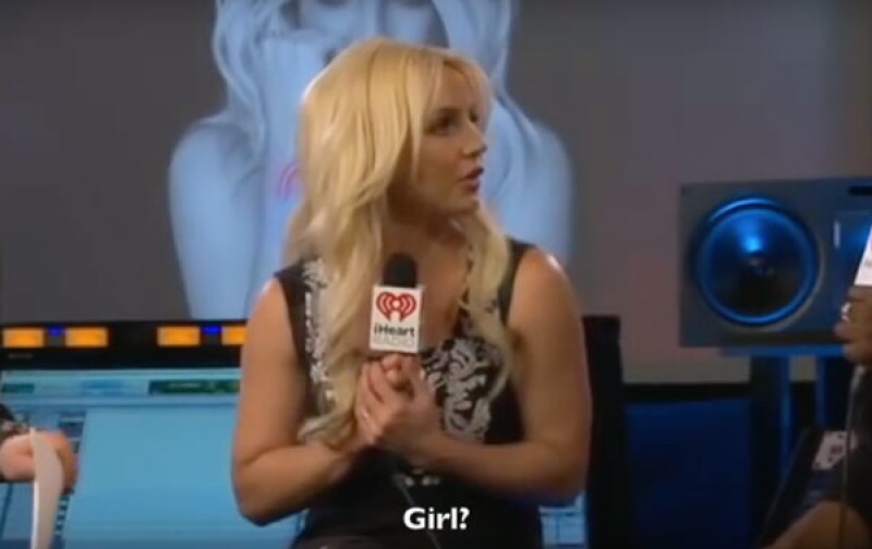 La reacción de Britney se ha hecho viral en redes sociales.