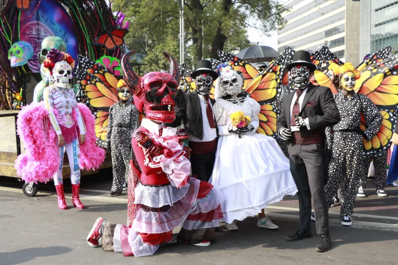 Día de Muertos es una festividad muy visitada por extranjeros.
