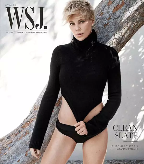 Charlize finalmente habló sobre su ruptura con Sean Penn en entrevista para WSJ Magazine.