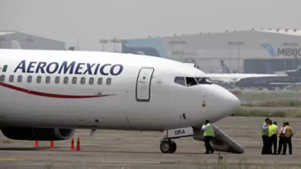 En la primera mitad del año, Aeroméxico realizó 150 operaciones diarias. (Foto: AP)