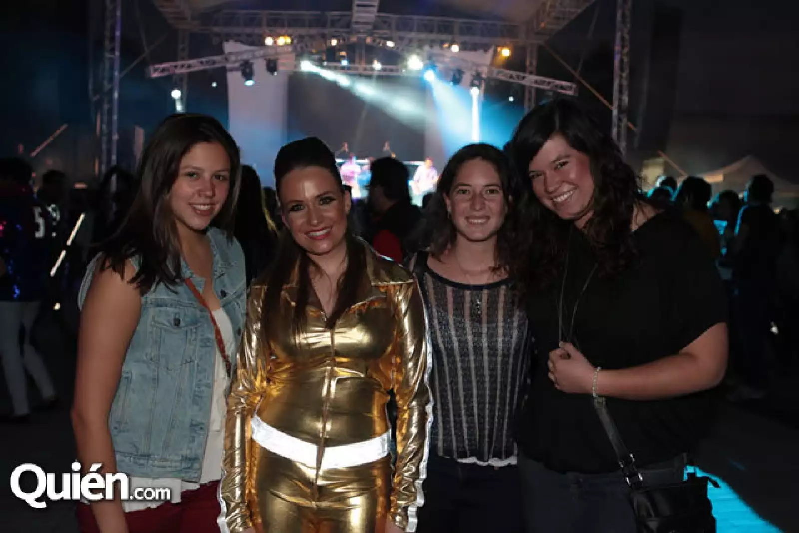 Sofía Monzón, Renata Mancilla, Daniela Fernández y Andrea Gil