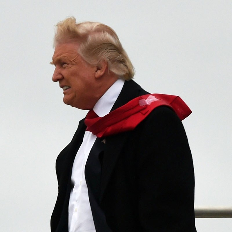 Donald Trump corbata