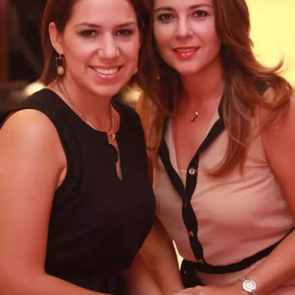 Rocío de Quiróga y Nora Bonilla